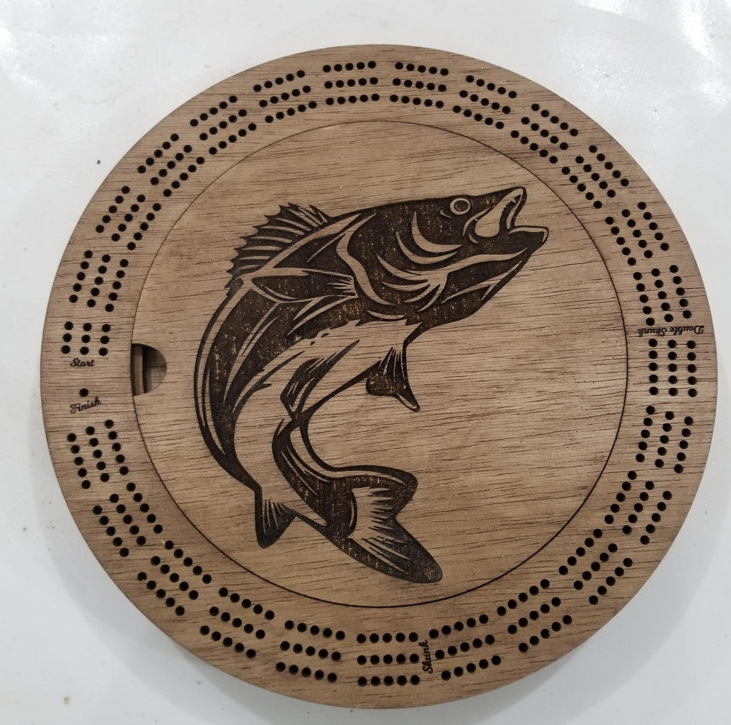 Cribbage board