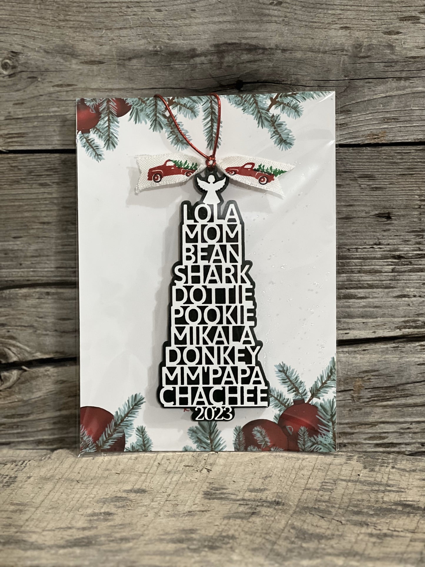 Tree of Names Ornament