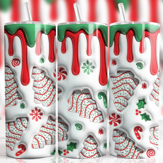 Christmas Tree Cakes tumbler