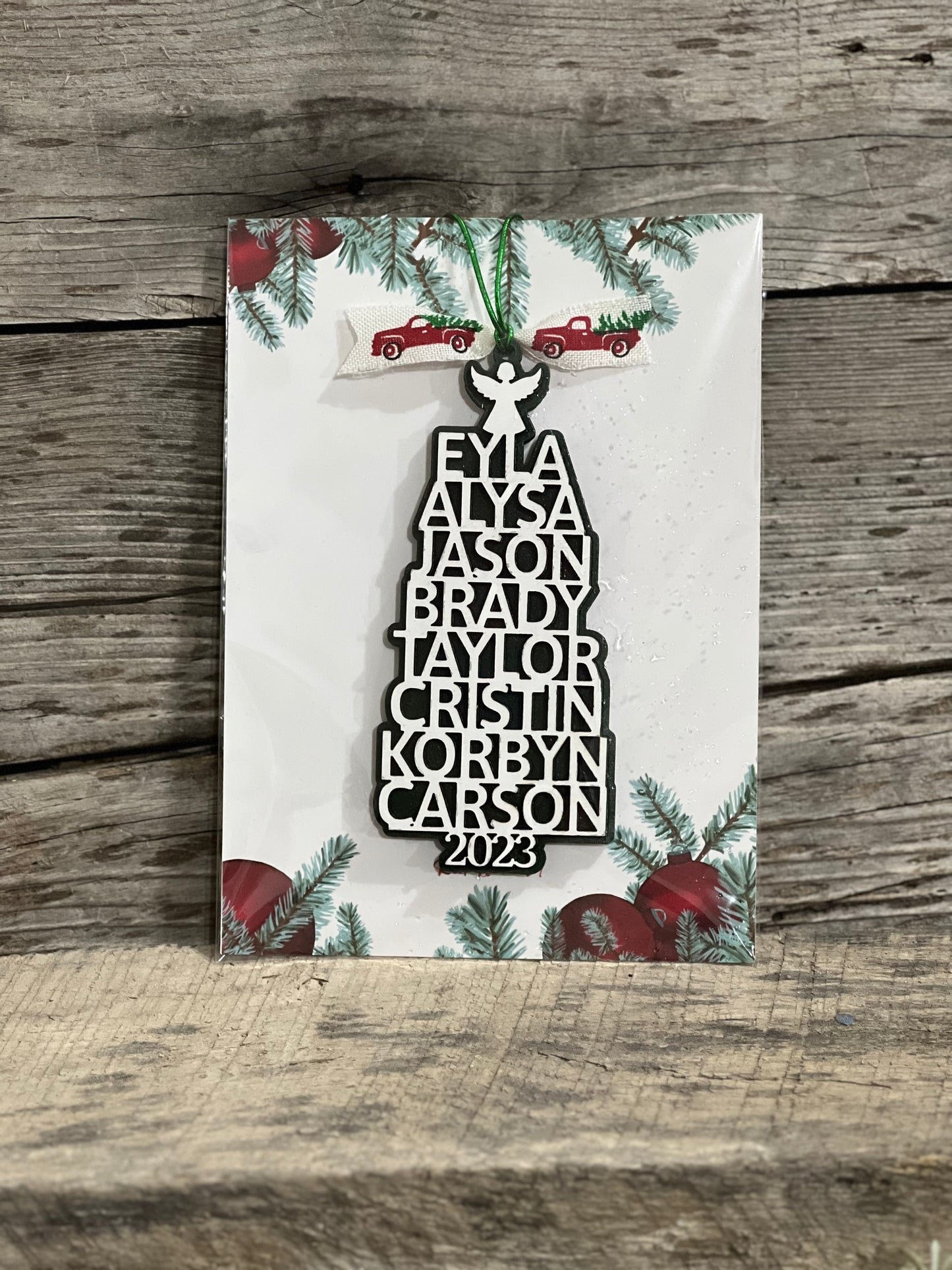 Tree of Names Ornament