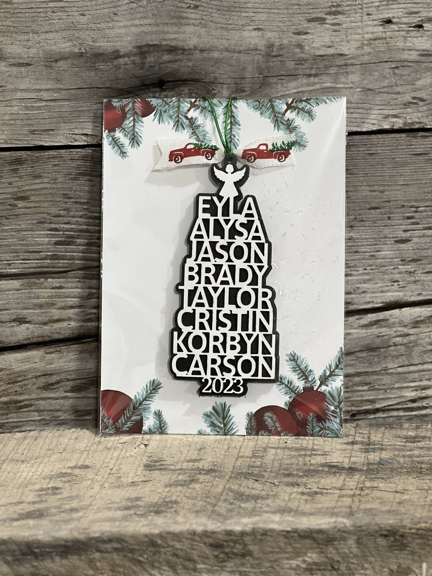 Tree of Names Ornament