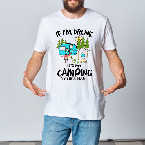 Blame It on My Camping Crew Shirt, Sweatshirt, or Hoodie