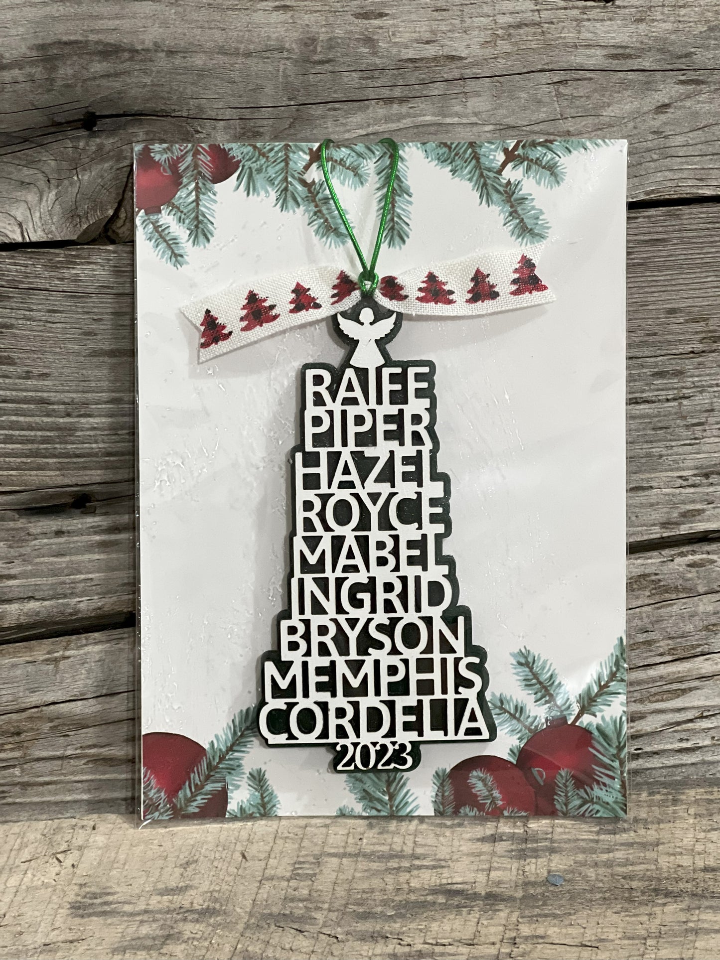 Tree of Names Ornament
