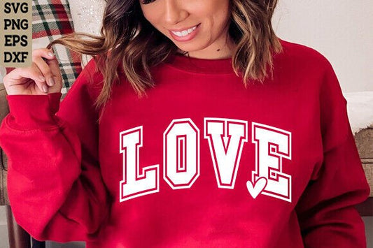 LOVE - Crewneck or Hoodie Sweatshirt