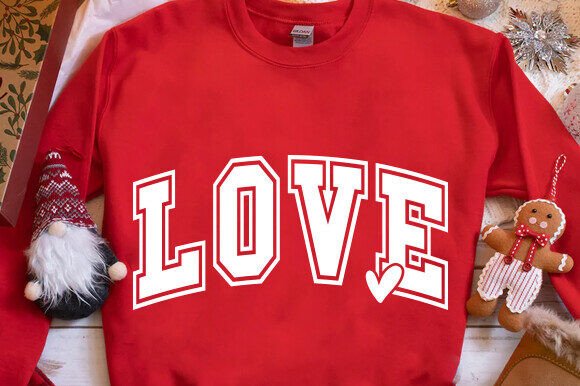 LOVE - Crewneck or Hoodie Sweatshirt