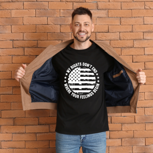 My Rights Don't End Where Your Feelings Begin t-shirt
