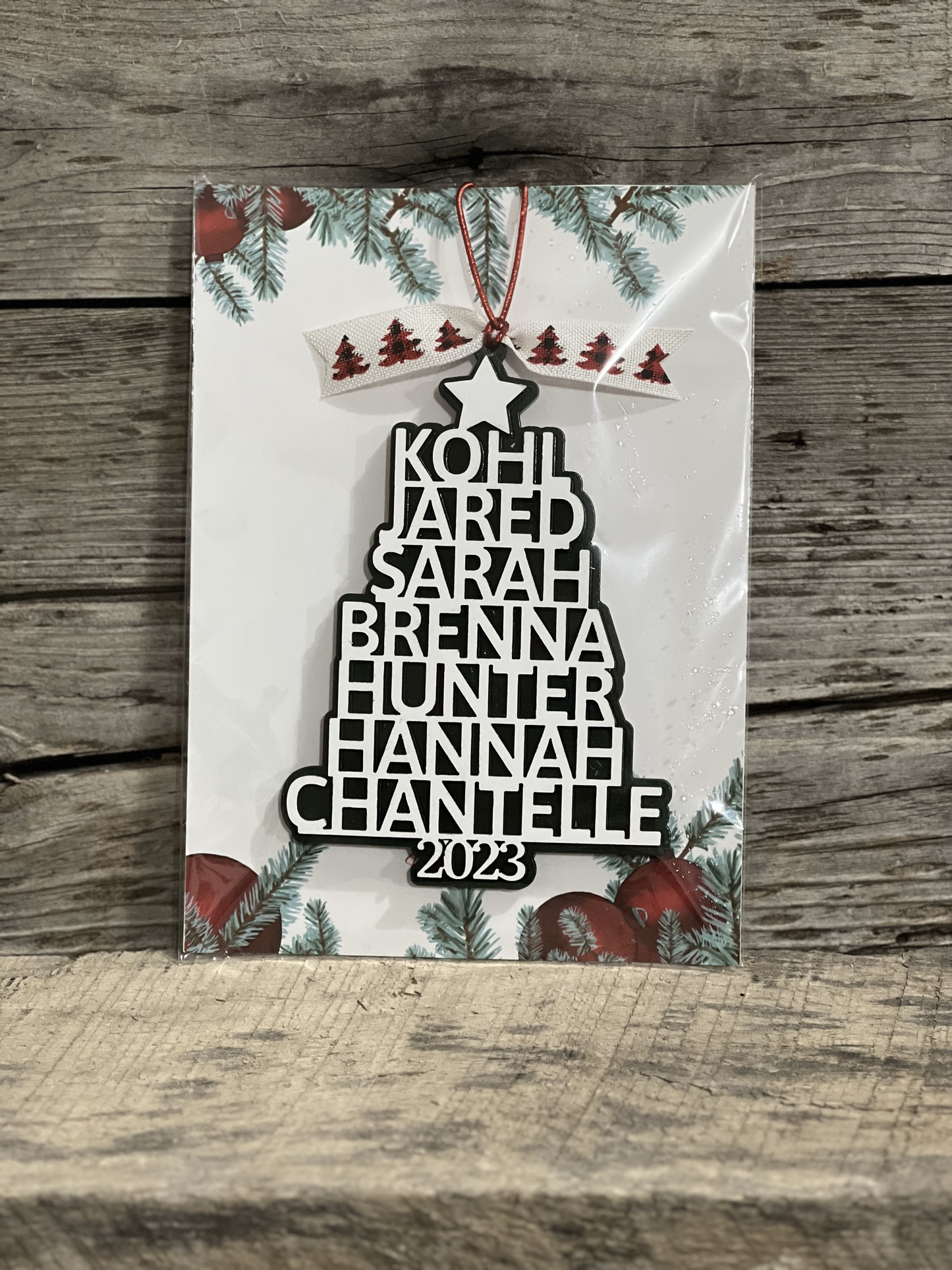 Tree of Names Ornament