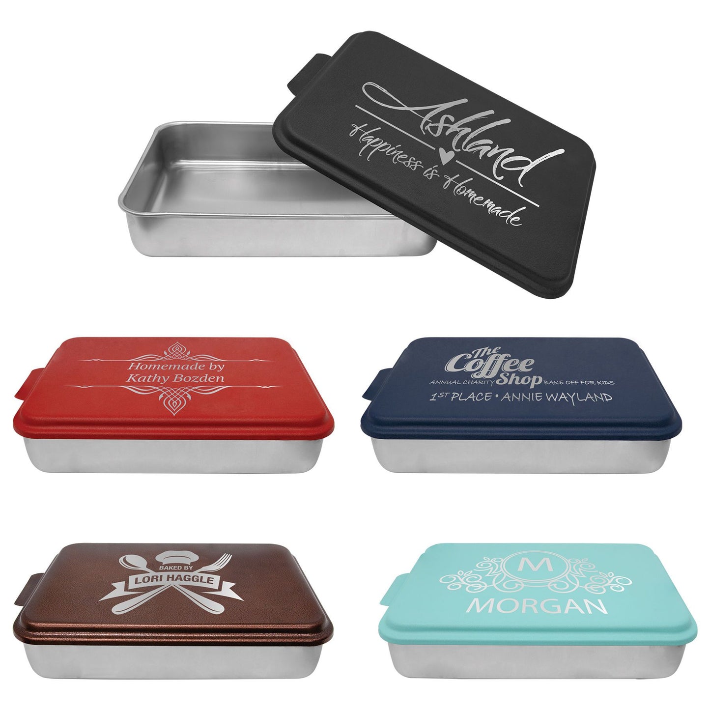 "To My Daughter" Engraved Cake Pan Lid