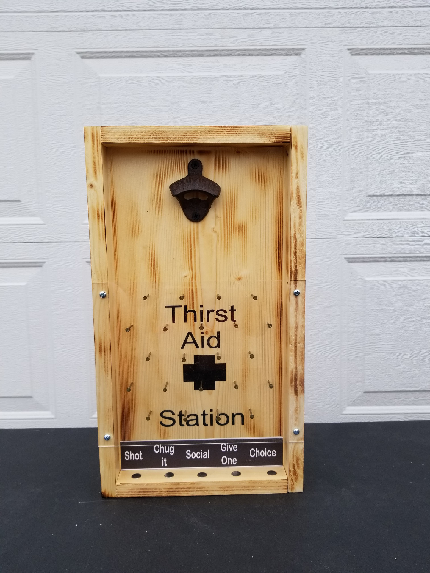 Thirst Aid Station Drinko game