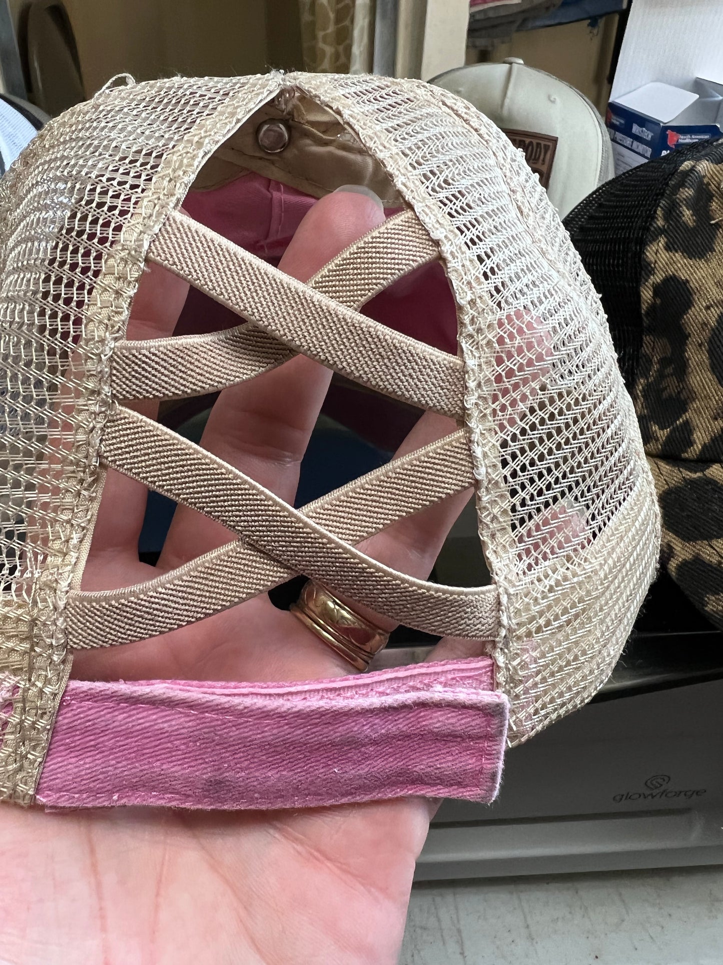 Always be Humble & Kind ponytail hat