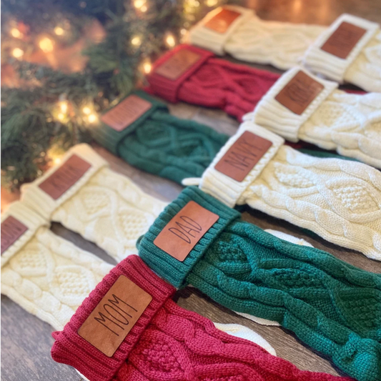 Handmade Crocheted Christmas Stocking