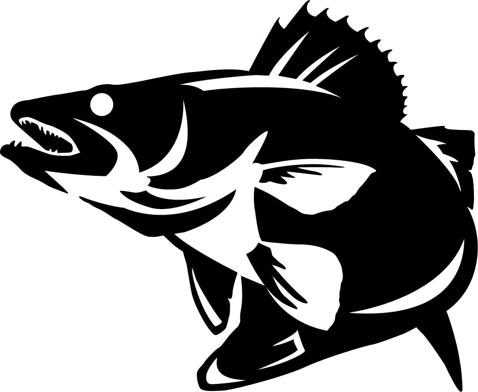 Walleye decal