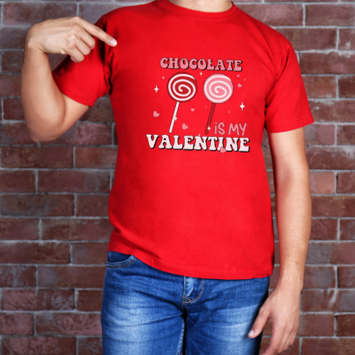 Chocolate is my Valentine' Shirt