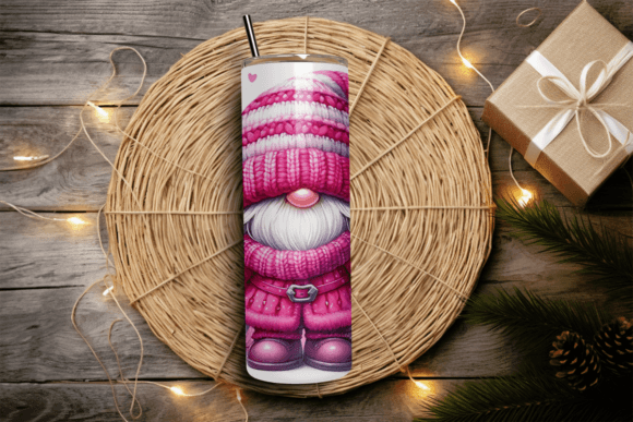 Valentine's Gnome Tumbler