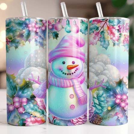 Snowman Christmas Tumbler