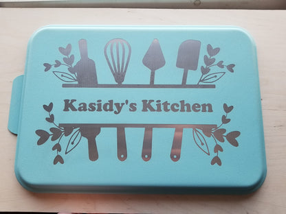 Custom Engraved Cake Pan Set - Bake with a Personal Touch