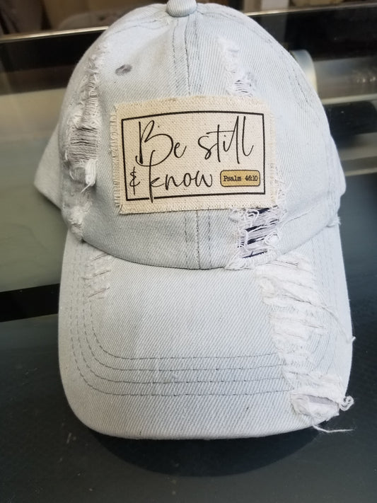 Be still & know hat