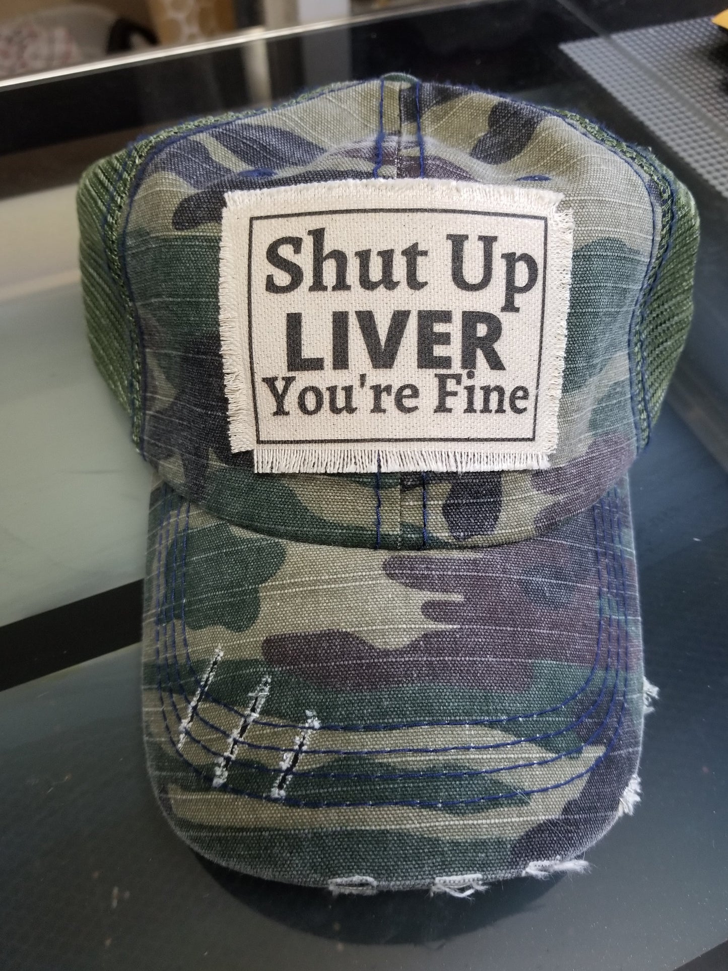 Shut up LIVER you're fine hat