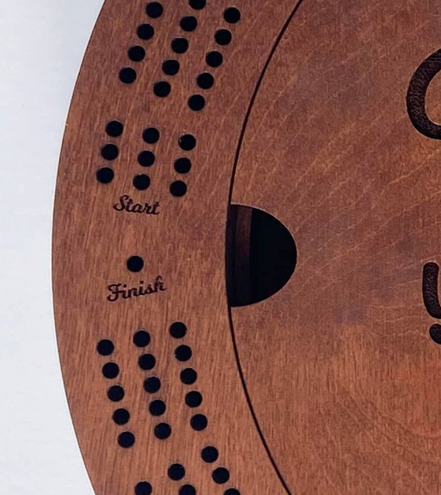 Sioux Cribbage board